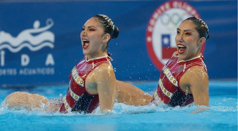 México brilla en natación artística en Santiago 2026 con oro, plata y bronce