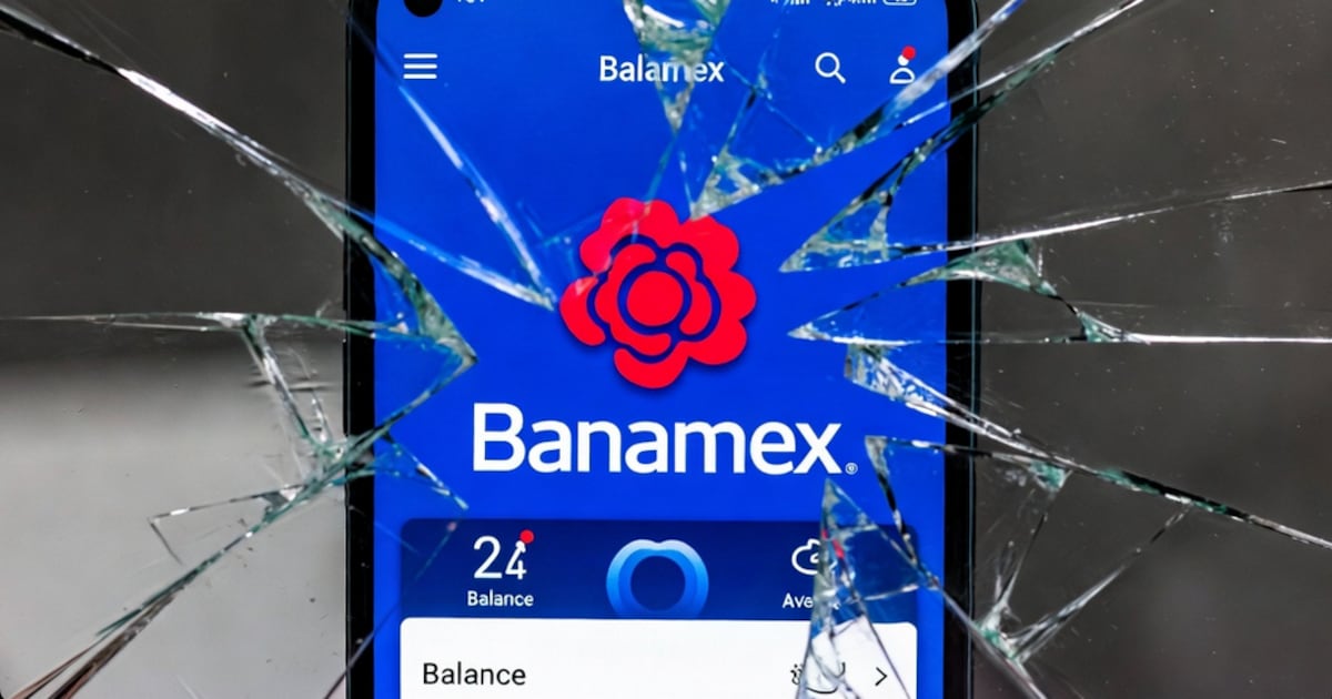 Caída de la app de Banamex genera caos durante la quincena