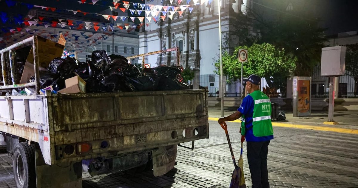 Gobierno de Monterrey retira 12 toneladas de basura en Regio Fest