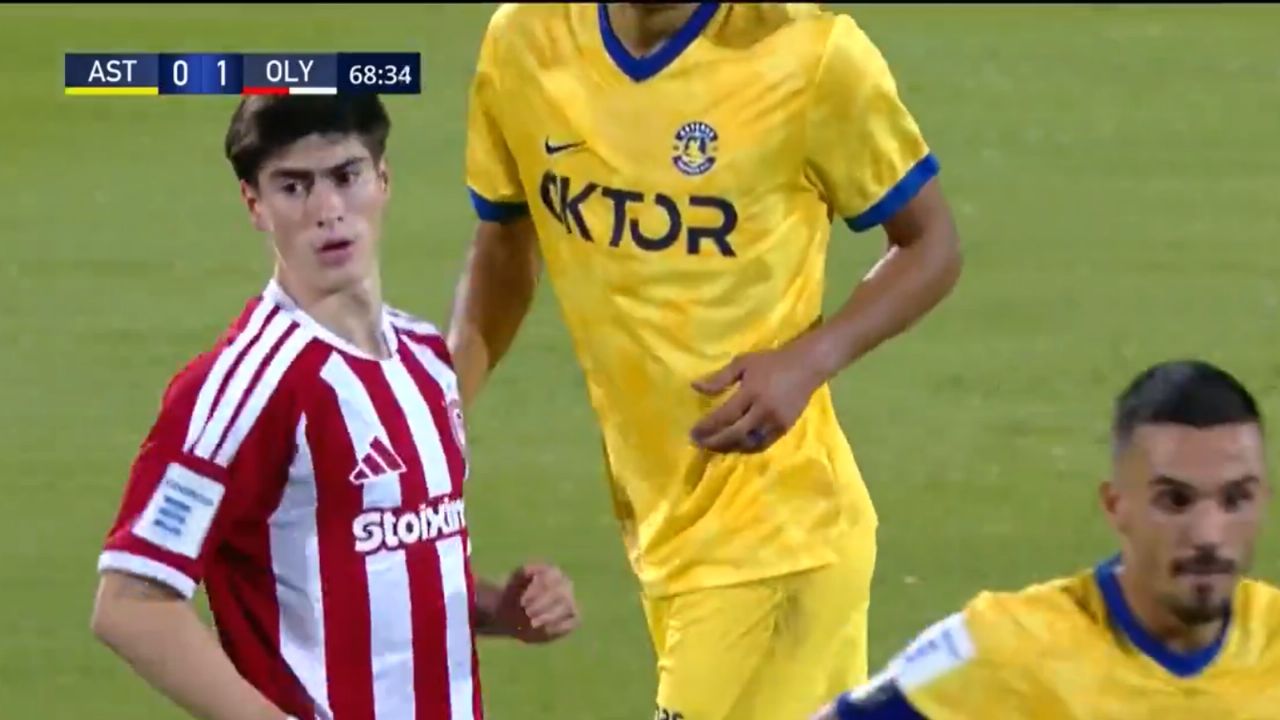 Armando Hormiga González hace su debut europeo con Olympiacos