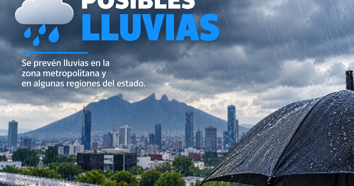 Anticipan cambio de clima con lluvias y descenso de temperatura